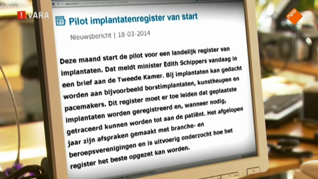 pilot-implantatenregister-afgerond
