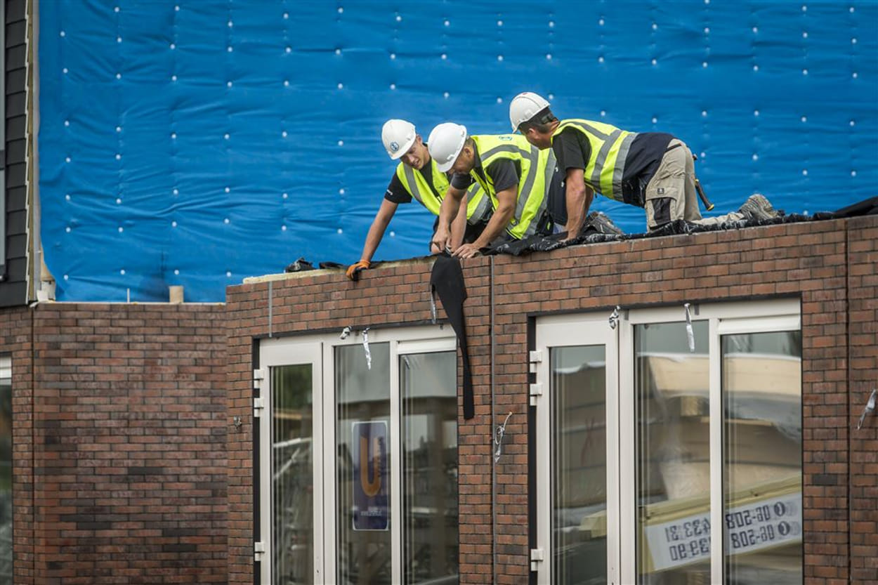 Woningstress bouwvakkers