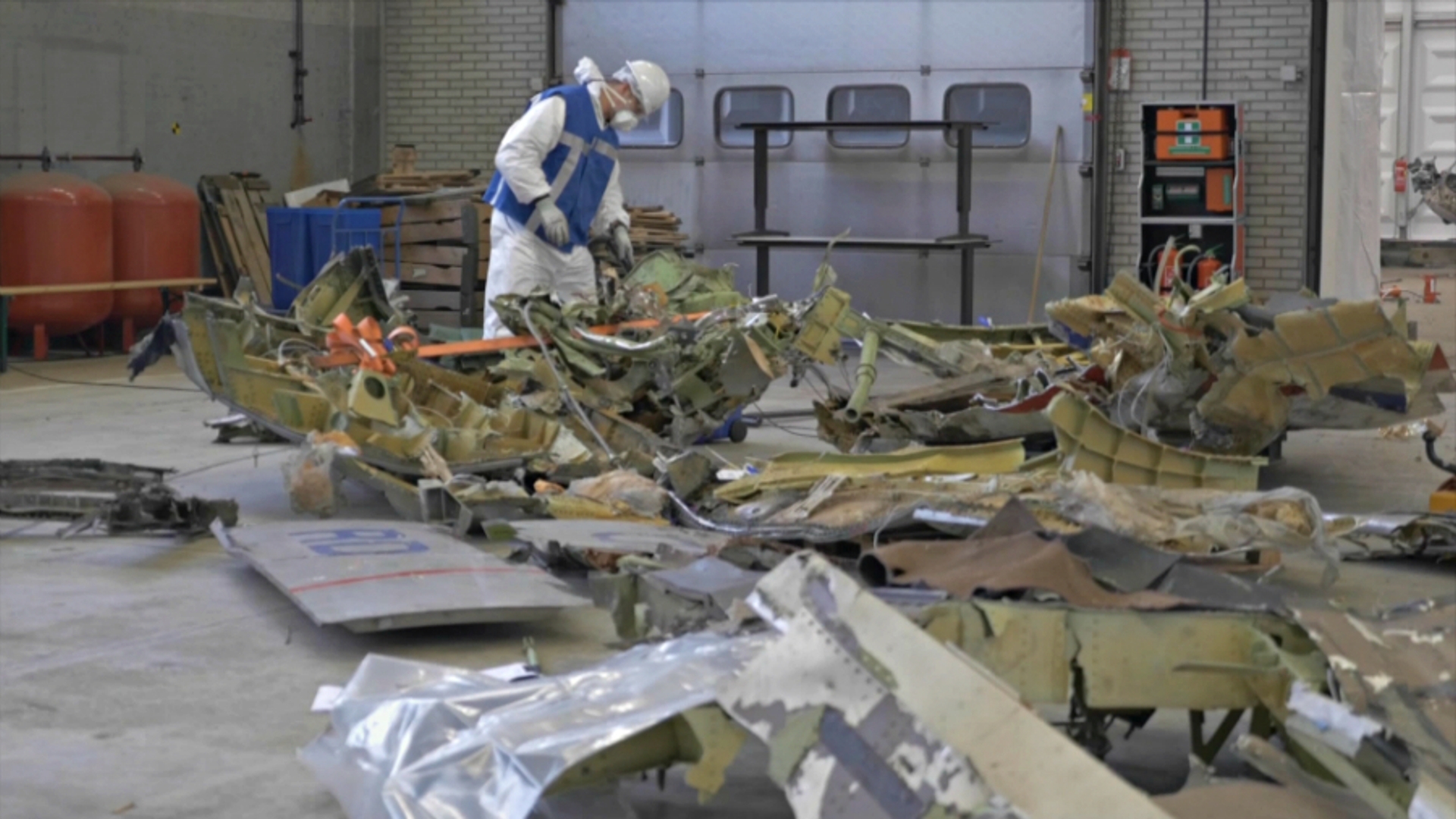 MH17 onderzoek wrakstukken
