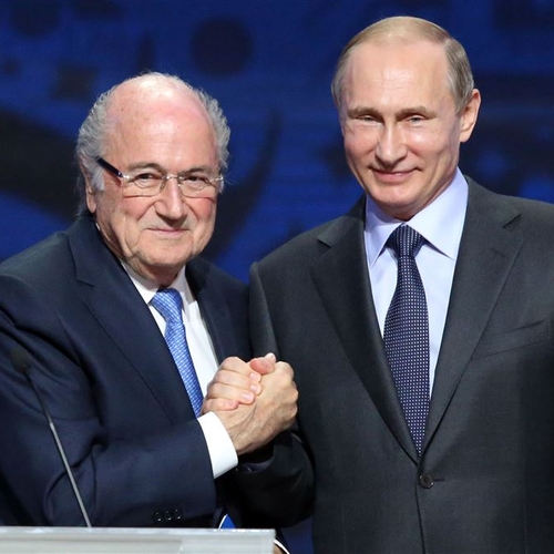 Kremlin bevestigt ontmoeting tussen Sepp Blatter en Vladimir Poetin